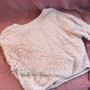 Zara Fur Sweatshirt